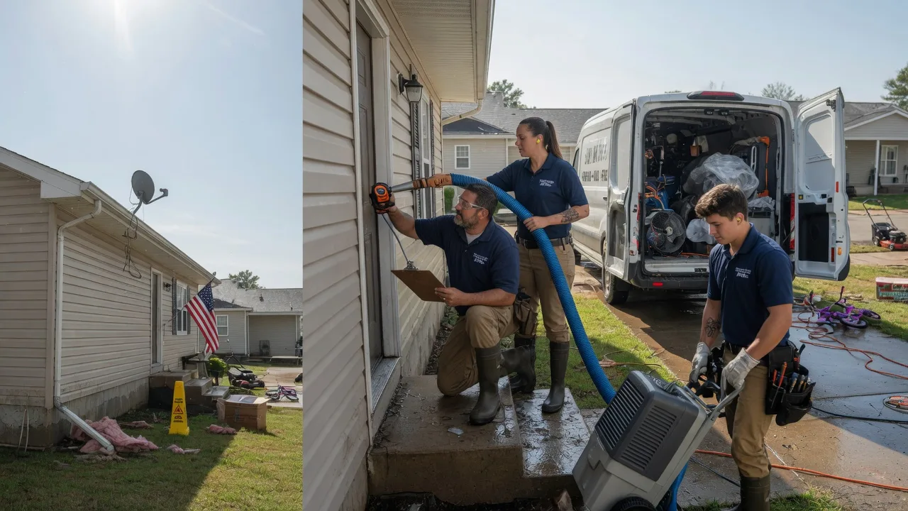 Ceiling Water Damage Restoration in Fairless Hills, PA near me